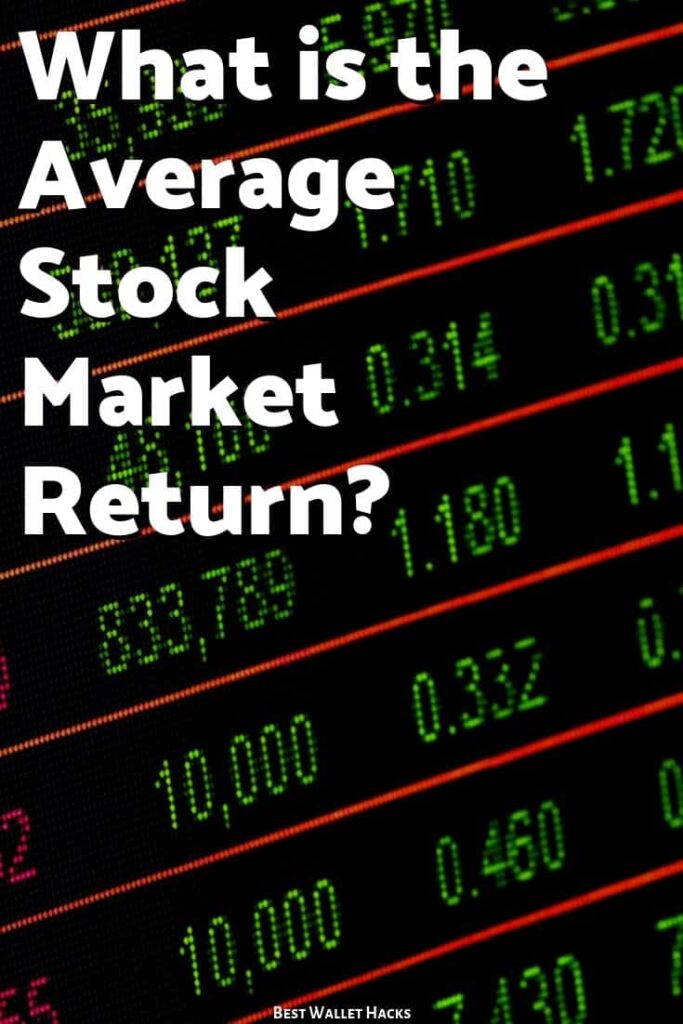 Average Return in Stock Market
