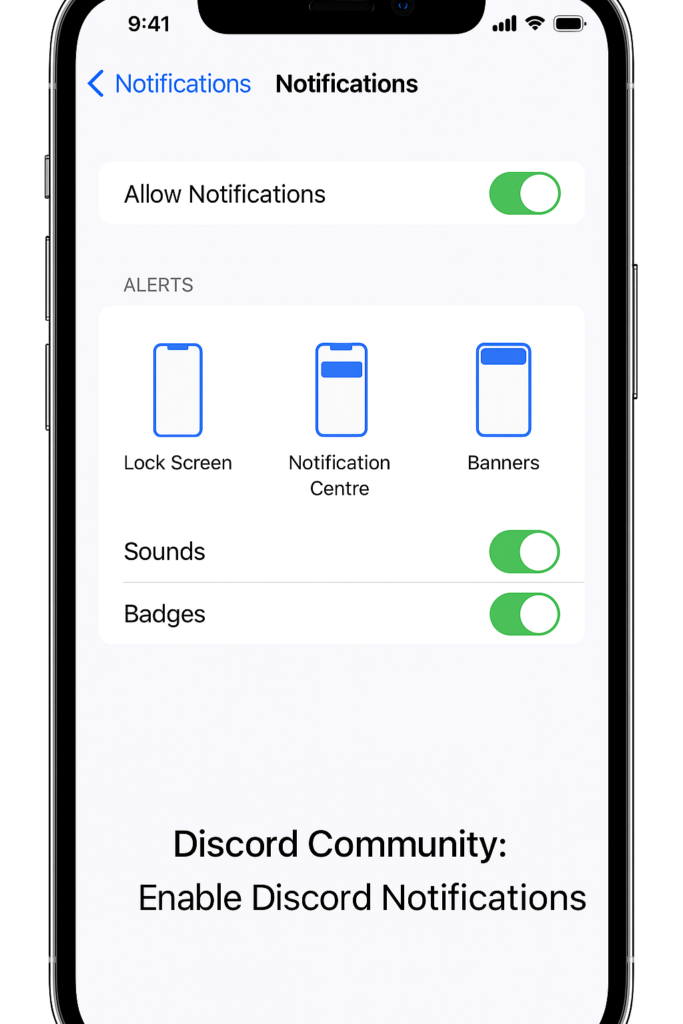 iPhone Notifications Settings