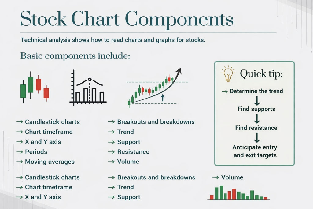 Stock Chart Component Infographic